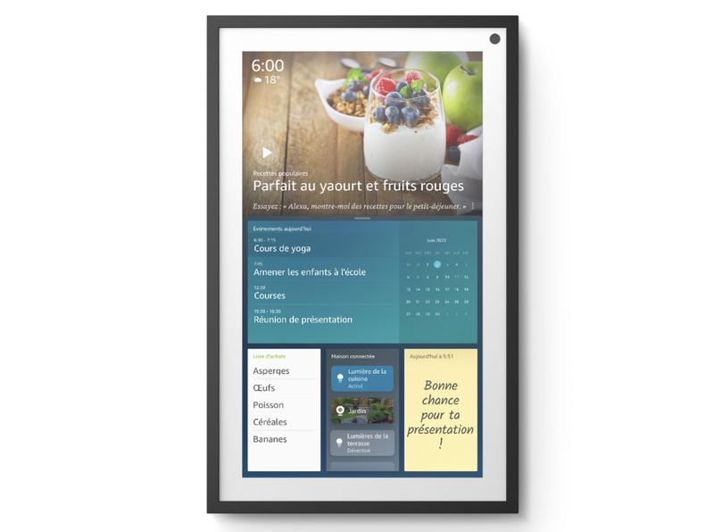 L'Echo Show 15 d'Amazon est disponible en précommande