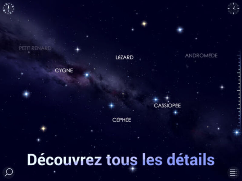 Illustration : Star Walk 2, l'app qui permet de décrypter une "nuit à la belle étoile"