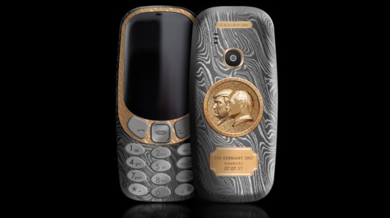 Illustration : L'image du jour : Caviar présente un Nokia 3310 à 2500$