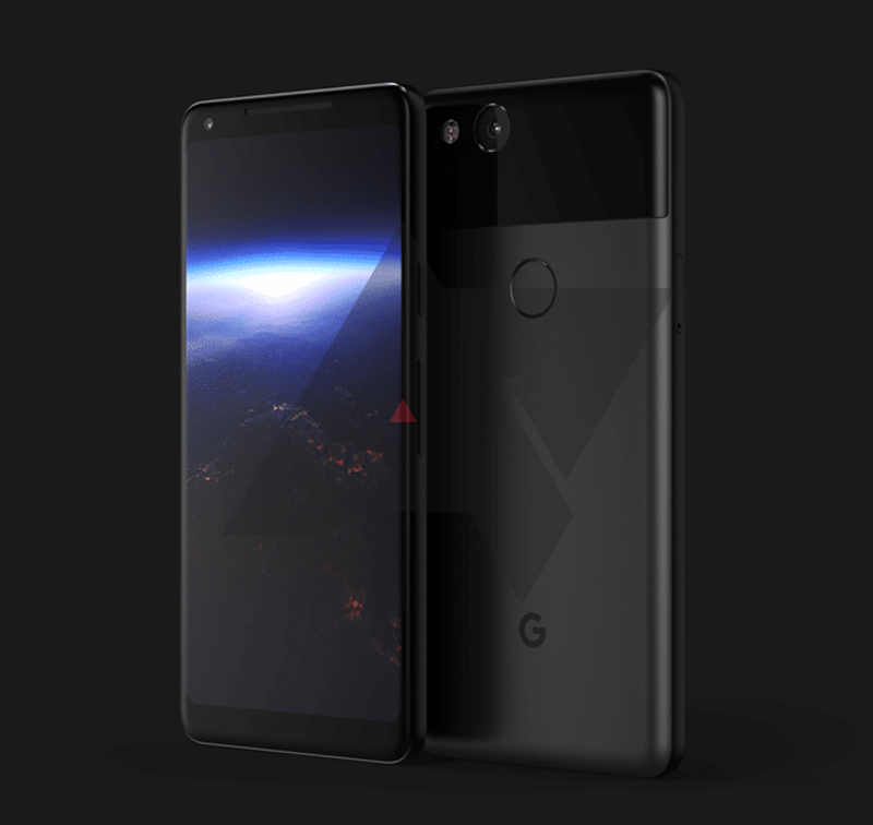 Illustration : Un nouveau Pixel XL avec écran bord à bord en préparation chez Google ?