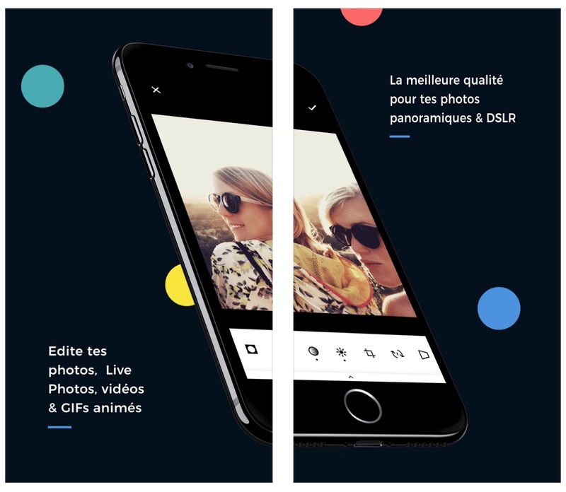 Illustration : Les filtres photo d'infltr sont offerts en ce moment dans l'app Apple Store