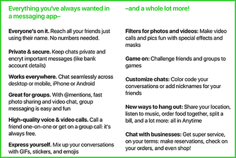 Illustration : Anytime : Une nouvelle messagerie en préparation chez Amazon