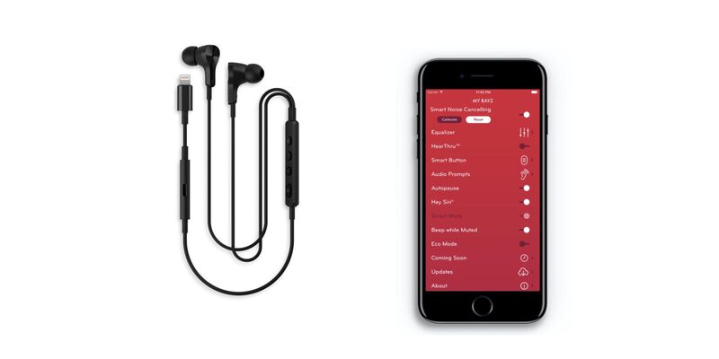 Illustration : Les écouteurs Rayz de Pioneer comprennent le français et "Dis Siri"