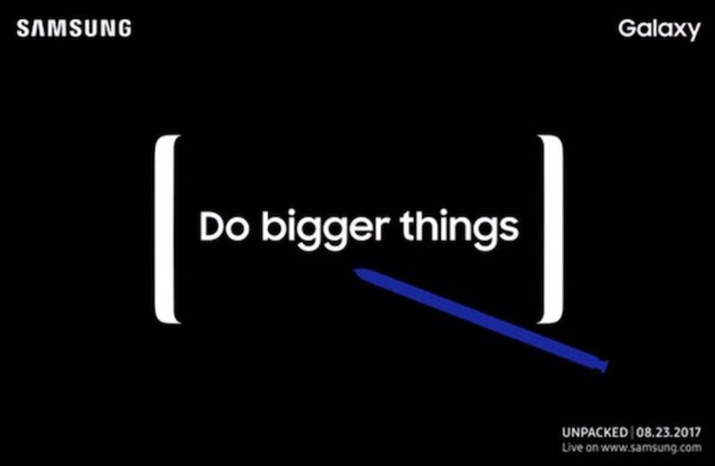 Illustration : Galaxy Note8 : une date de lancement officielle et de nouveaux rendus 3D