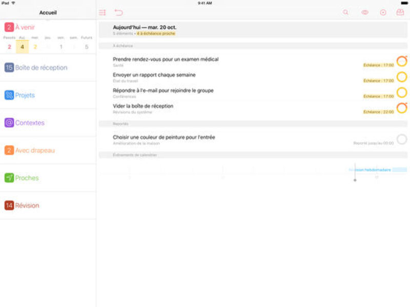 Illustration : OmniFocus 2 peut désormais être testé gratuitement pendant 2 semaines