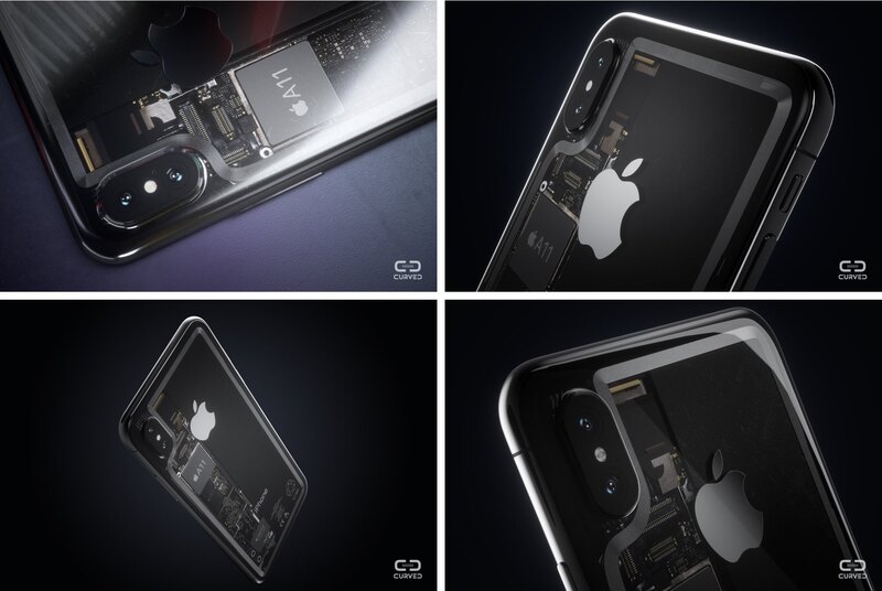 Illustration : Concept : et si Apple lançait un iPhone 8... transparent ?