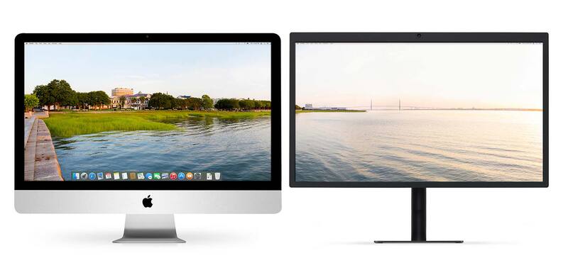 Illustration : Des fonds d'écran "bi-moniteur" pour votre MacBook Pro + écran 4k/5k