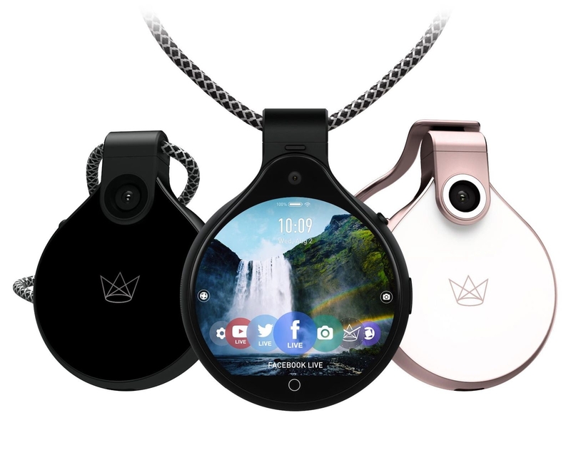 Illustration : "Front Row" est désormais un pendentif avec une caméra connectée