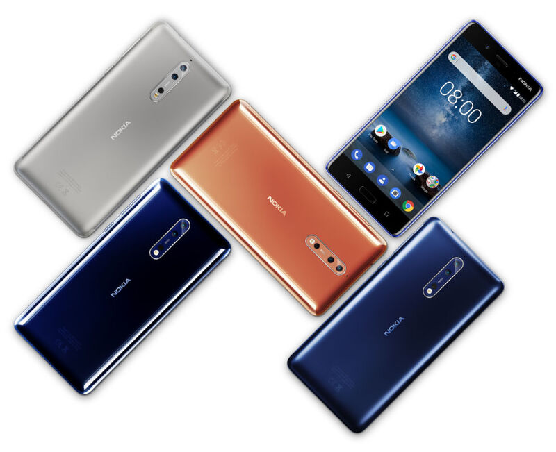 Illustration : Le grand retour de Nokia avec un smartphone Android (Nokia 8) finalement très banal