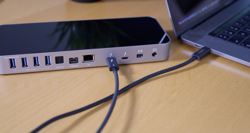Illustration : Comparatif et test (+ vidéo) des docks Thunderbolt 3 de Belkin, Elgato, StarTech et OWC !