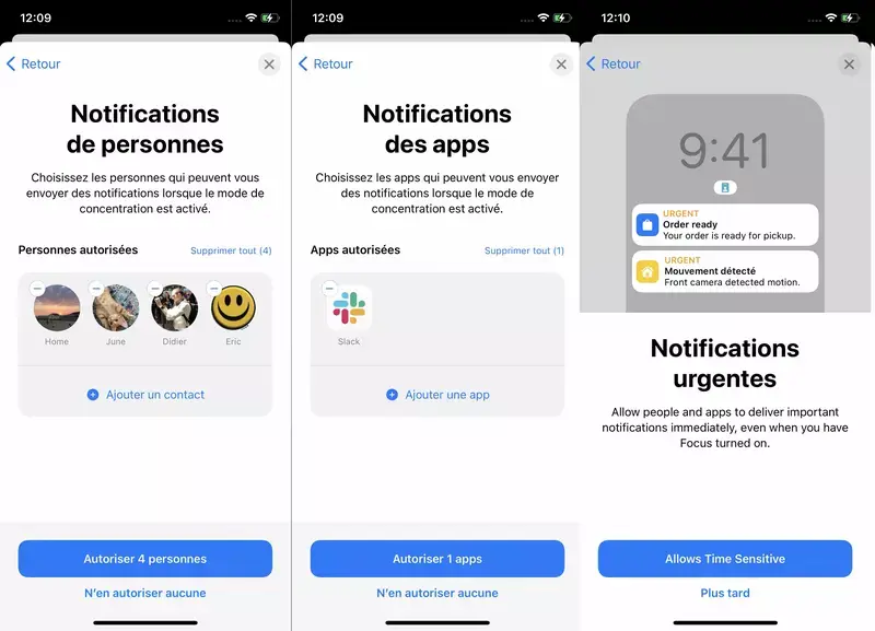 Utilisez-vous le mode "Concentration" d'iOS 15 ? (qui va évoluer avec iOS 16)