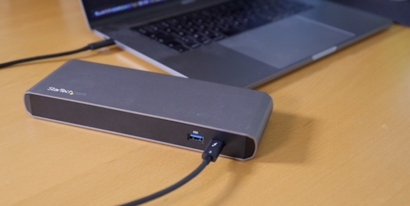 Illustration : Le Dock Thunderbolt 3 (85W) de StarTech est finalement en vente à 367€ (et l'autre en promo)