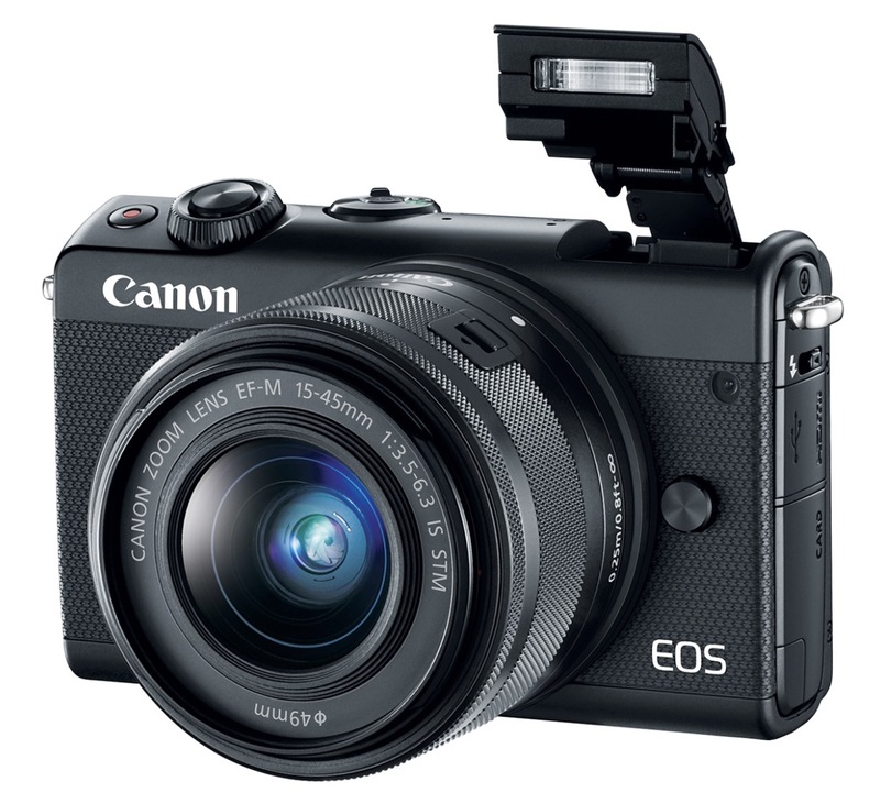 Illustration : Photo : le nouveau Canon M100 (hybride compact) bien équipés pour moins de 500€