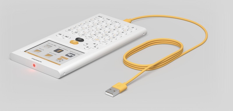 Illustration : Des français ont créé une belle calculette pour geek, avec SDK et éditeur Python : NumWorks