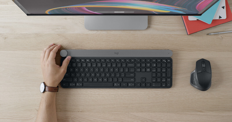 Craft : un nouveau clavier avec molette compatible Mac et PC chez Logitech