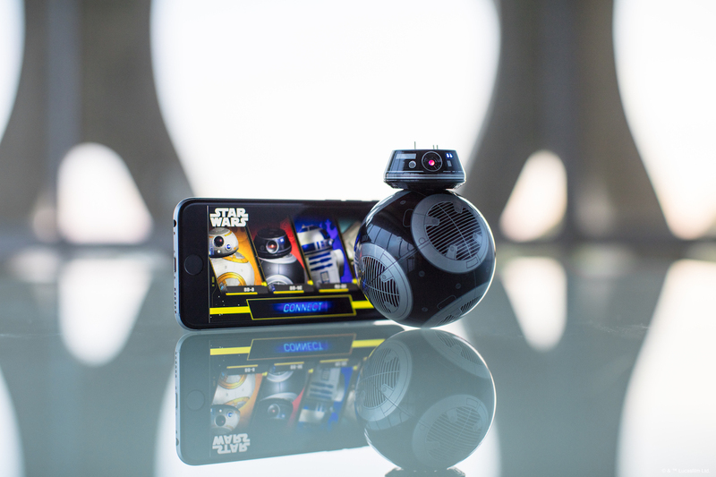 Illustration : Les nouveaux jouets R2-D2 et BB-9E seront pilotables à l'iPhone