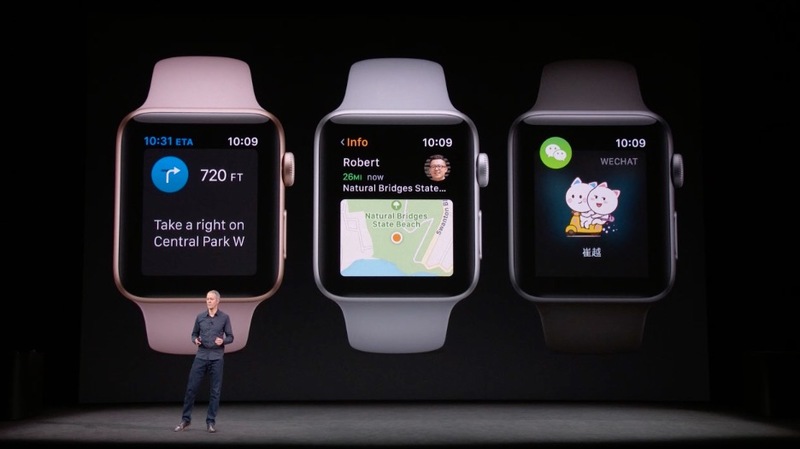 Illustration : Apple dévoile l'Apple Watch Series 3