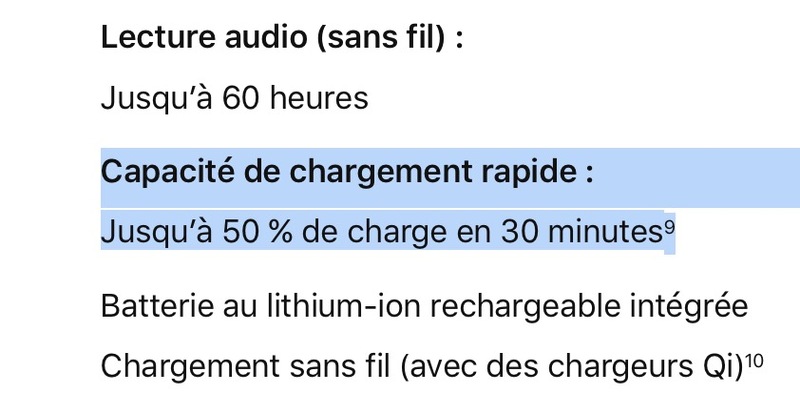 Illustration : iPhone 8 et iPhone X : la charge rapide, enfin ! Mais à quelle vitesse ?