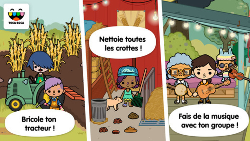 Illustration : Toca Life: Farm est gratuit en ce moment sur iPhone et iPad