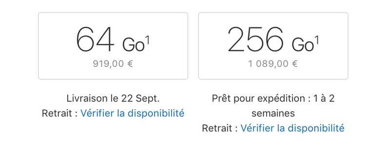 Illustration : iPhone, Apple Watch, Apple TV : les délais s'allongent dans l'Apple Store !