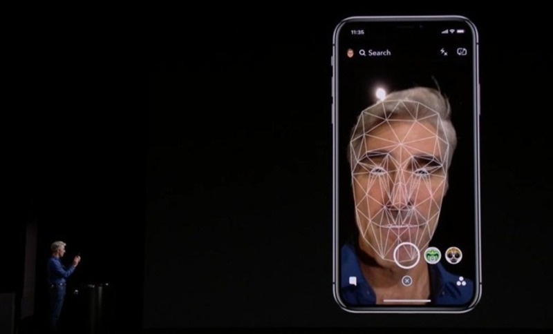 Illustration : Craig Federighi parle de Face ID : "Apple ne recueille pas de données clients".
