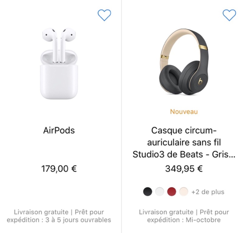 Illustration : Les AirPods désormais disponibles sous 3 à 5 jours (et des stocks chez les revendeurs)