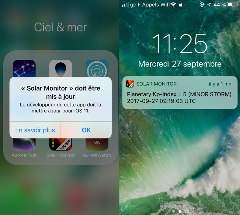 Illustration : iOS 11 : les apps 32 bits peuvent toujours envoyer des notifications (temporairement)