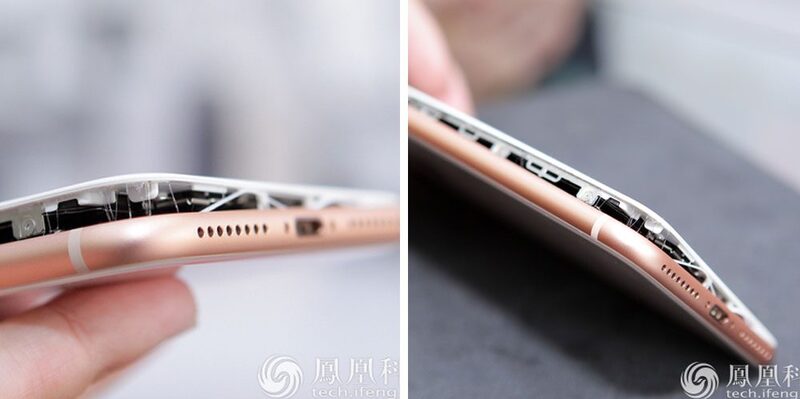 Illustration : Oups ! Certains iPhone 8 s'ouvriraient en deux pendant la charge ! (photos)