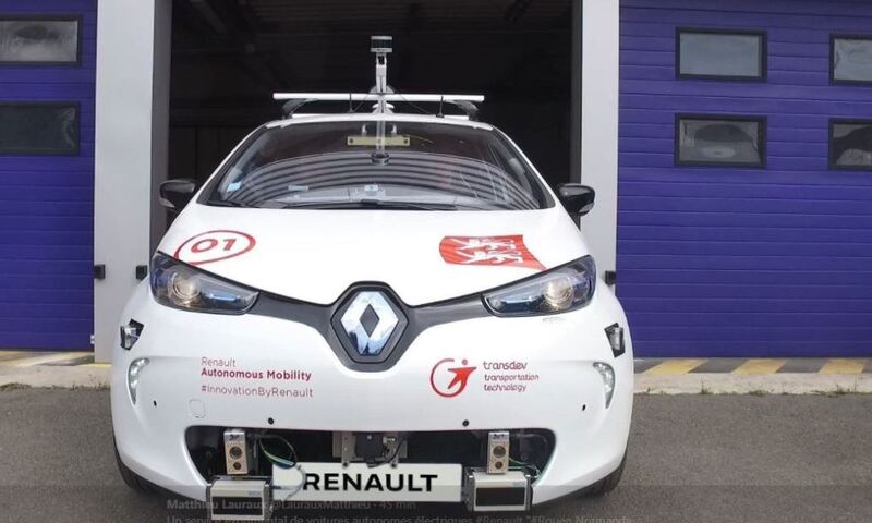 Illustration : Renault mettra en circulation des voitures autonomes à Rouen, dès 2018