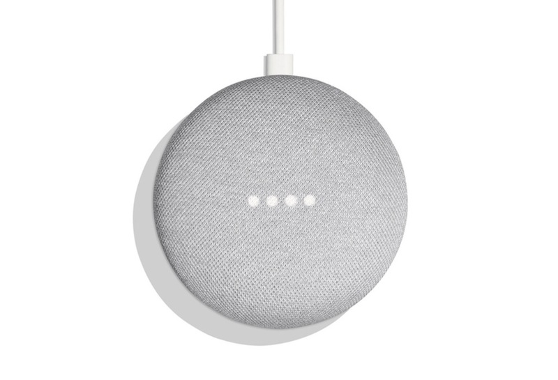 Illustration : L'enceinte Google Home mini est disponible en précommande en France