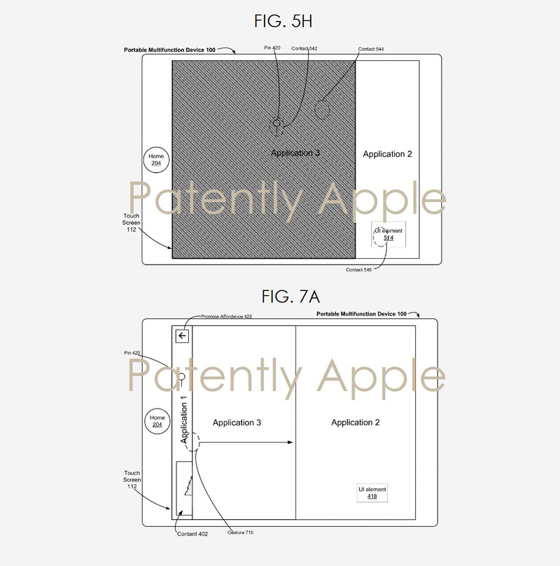 Illustration : Le brevet du jour : un iPhone / iPad avec des panneaux solaires intégrés (et aussi une table)