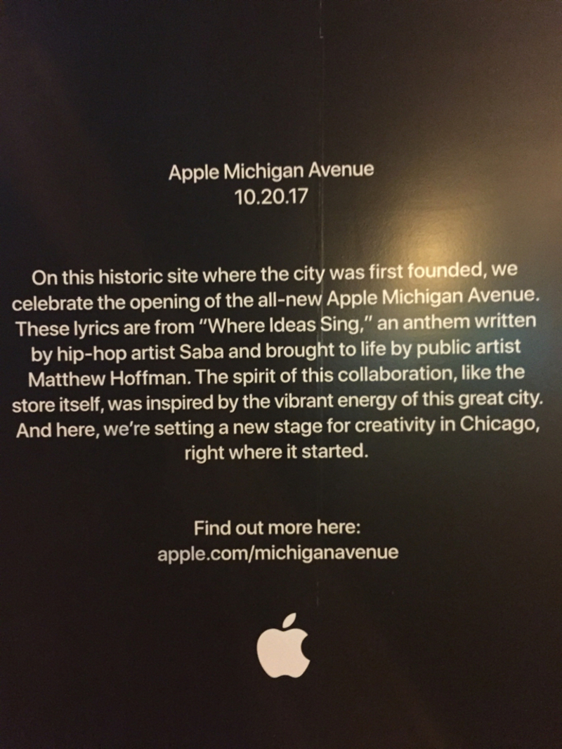 Illustration : Derniers préparatifs avant l'ouverture de l'Apple Store de Chicago (photos)