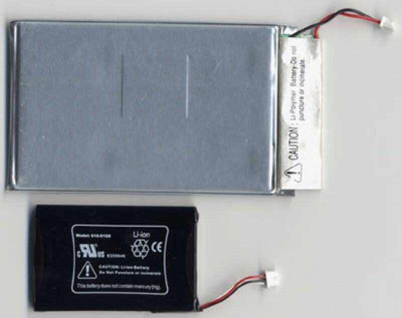 Illustration : Batterie nouvel iPod