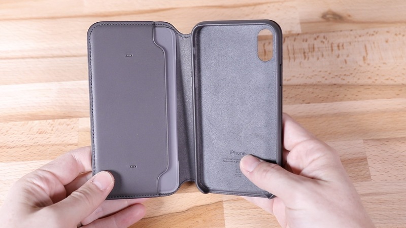 Illustration : iPhone X : les (gros) défauts de la housse "Folio" d'Apple