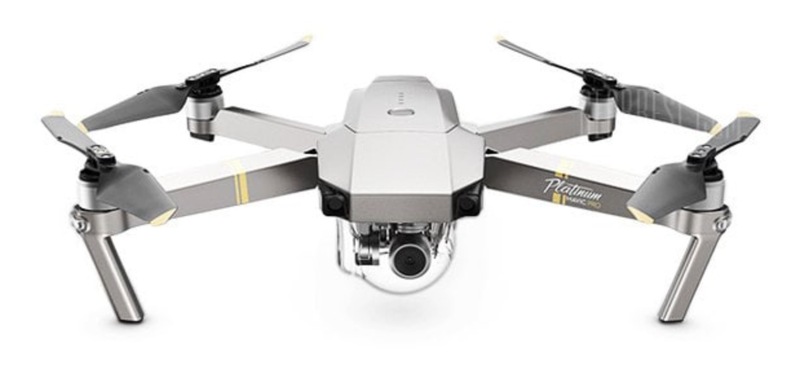 Illustration : Promos : Mavic Pro, Phantom 3, trottinette, gyropode, action cam, clé USB-Lightning