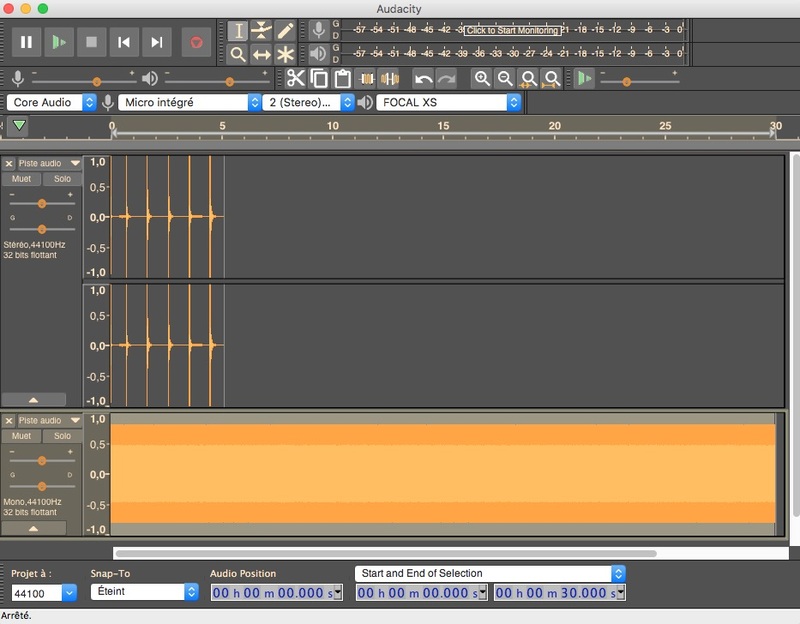 Illustration : Audacity s'offre un lifting graphique et la compatibilité Sierra en version 2.2