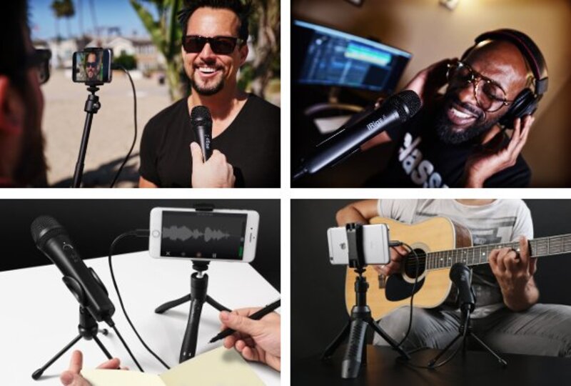 Illustration : Le micro à main iRig Mic HD 2 passe au numérique