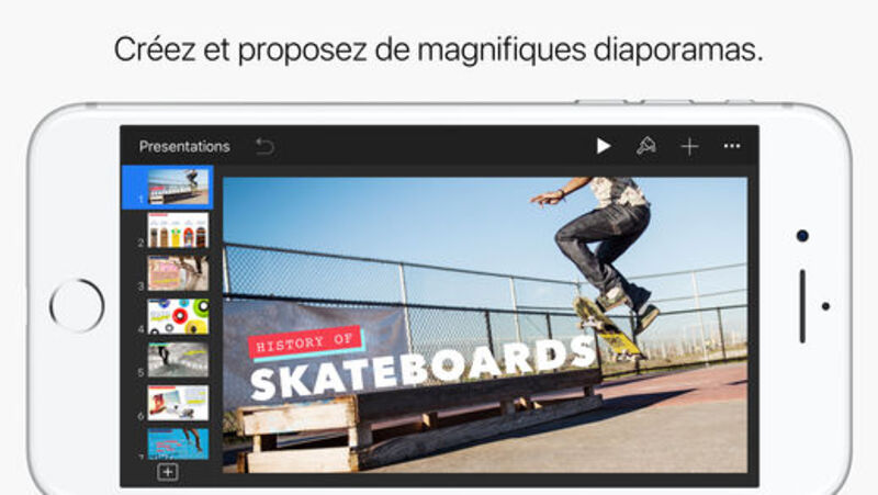 Illustration : Mises à jour (mineures) de Pages, Numbers, Keynote et GarageBand