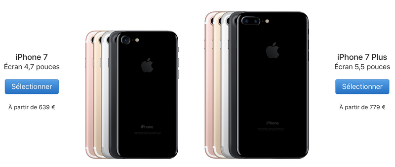 Illustration : L'iPhone 7 écrase la concurrence au 3e trimestre (chez les Anglais)