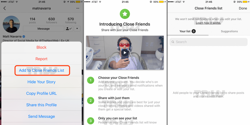 Illustration : Instagram teste un bouton "Regram", des GIF dans les Stories et le partage sur WhatsApp