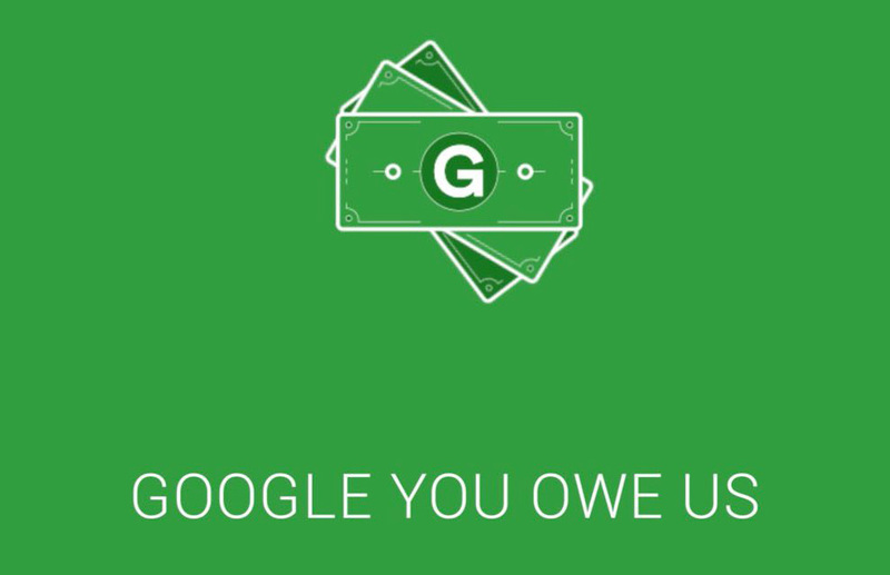 Illustration : Google forcé de dédommager des millions d'anglais (jusqu'à 3,07 milliards d'euros !)