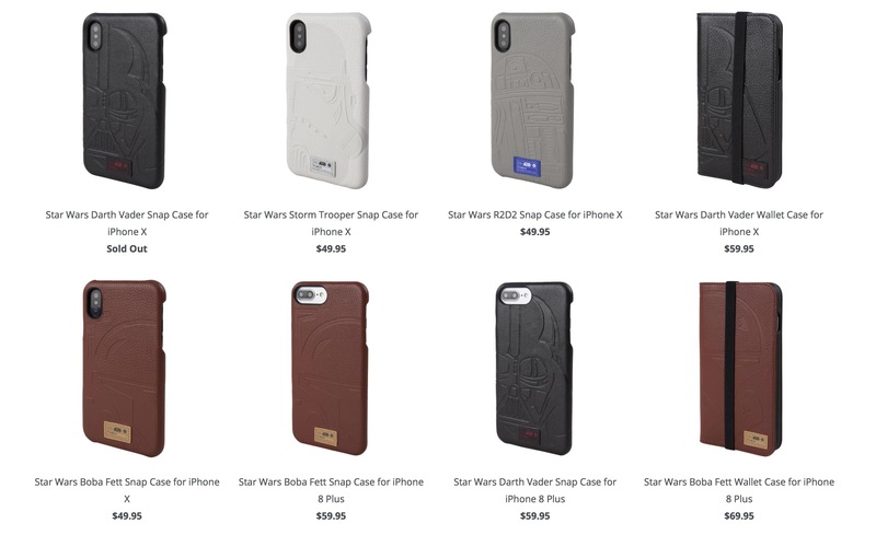Illustration : HEX présente à son tour sa collection de coques Star Wars pour iPhone