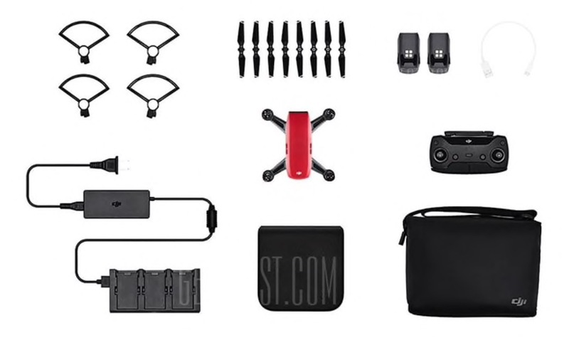 Illustration : Promos : DJI Spark, caméra 360°, Logitech Harmony, gyropode et batterie licorne