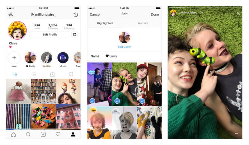 Illustration : Instagram propose d'archiver ses Stories (qui ne durent plus vraiment 24 heures du coup)