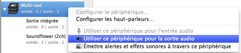 Illustration : Soundflower et la gestion du son sur Mac