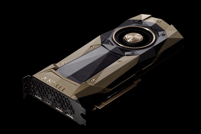 Illustration : Nvidia lance Titan V, le GPU le plus rapide (et le plus cher ?) du monde