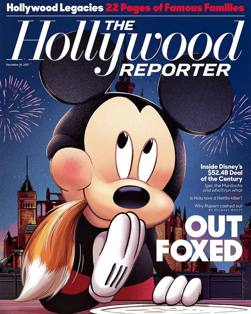 Illustration : Disney/Fox : le fromage serait-il un peu trop gros pour une seule souris ?