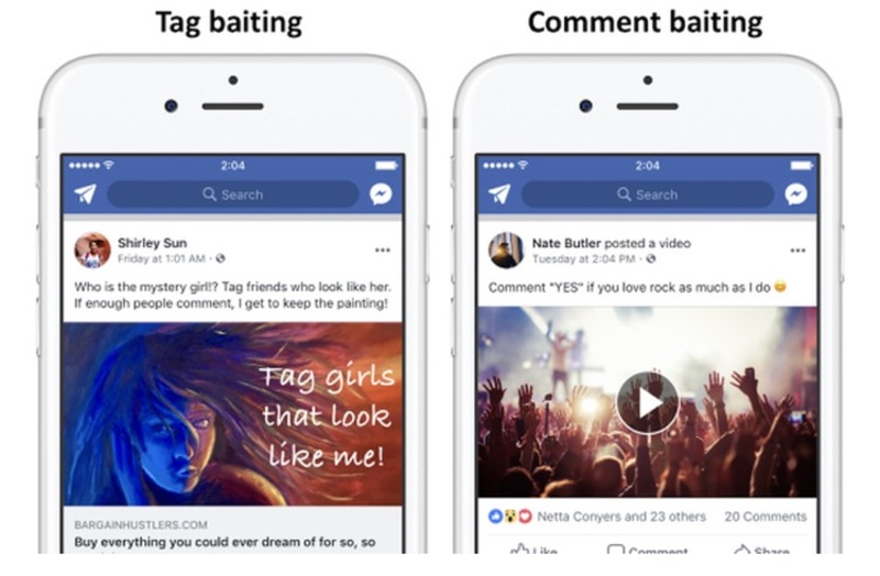 Illustration : Facebook va traquer les publications réclamant un engagement