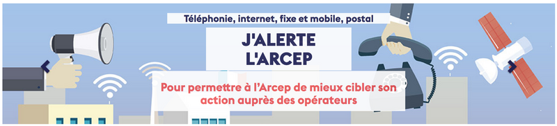 Illustration : Arcep : le service d’alertes contre les opérateurs a été littéralement pris d’assaut !
