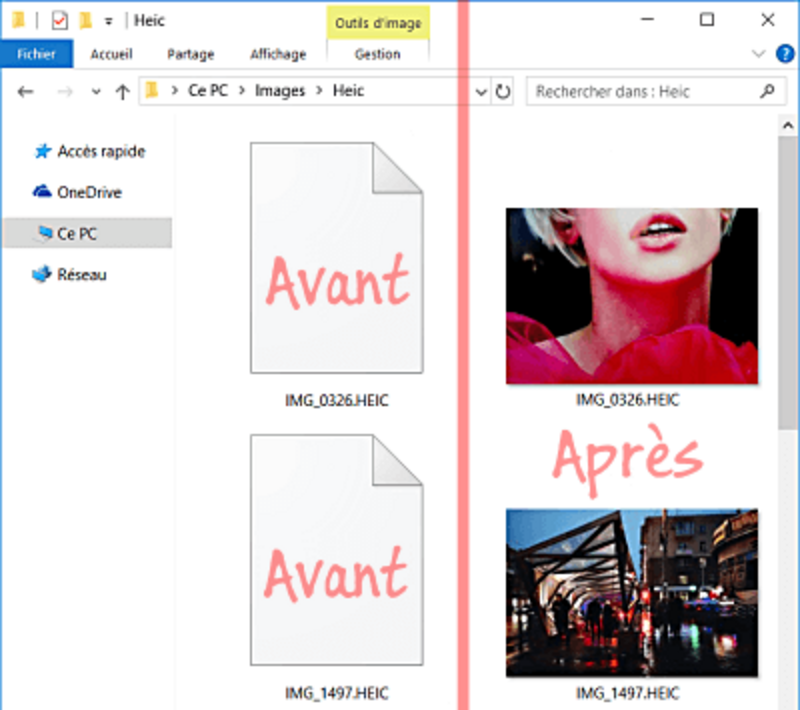 Illustration : Lire des fichiers HEIF sous Windows, c'est possible avec CopyTrans (gratuit)